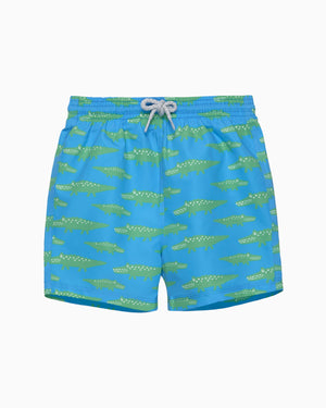 Boys Swimshorts in Crocodile