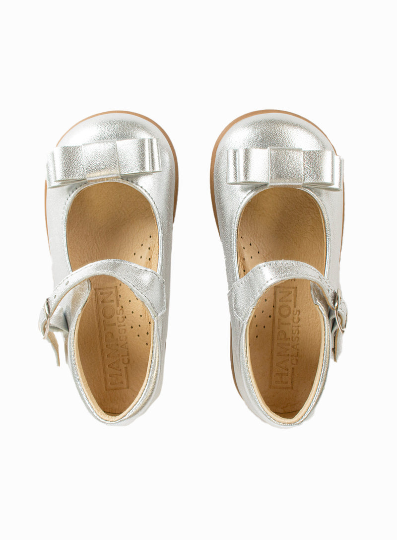 My First Hampton Classics Josephine First Walkers in Silver