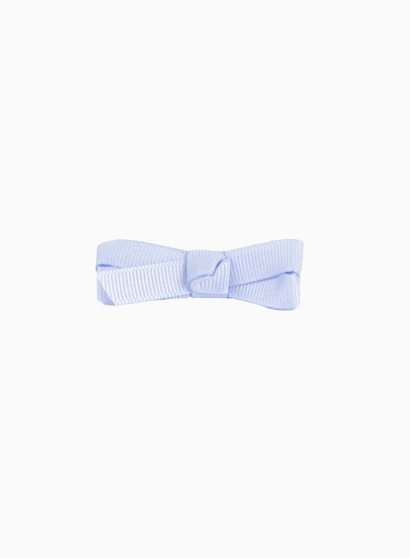Small Bow Hair Clip in Bluebell