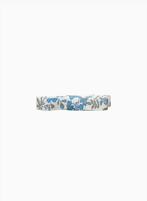 Small Bow Hair Clip in Floret