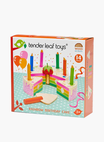 Tender Leaf Toys Rainbow Birthday Cake