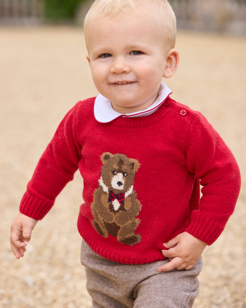 Baby Timothy Teddy Sweater