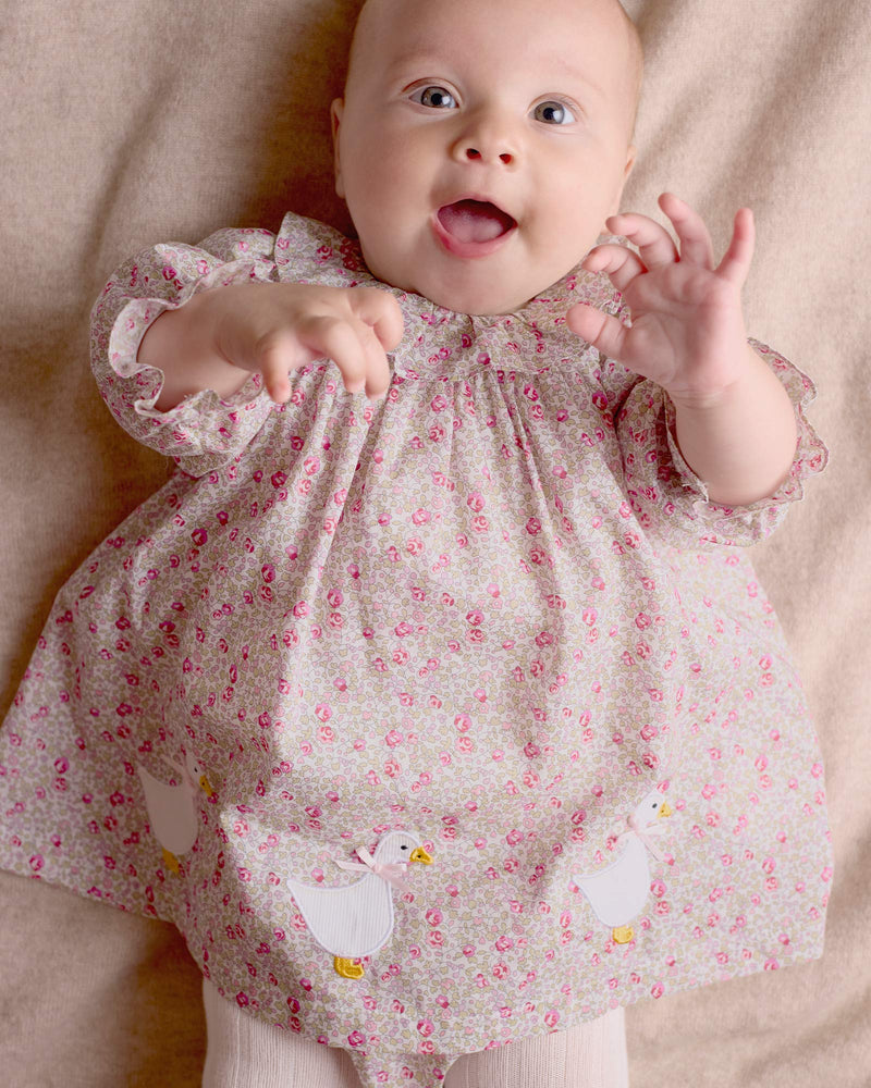 Baby Eloise Floral Duck Dress