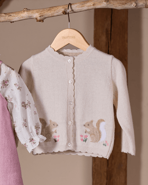 Baby Squirrel Cardigan