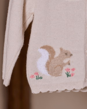 Baby Squirrel Cardigan