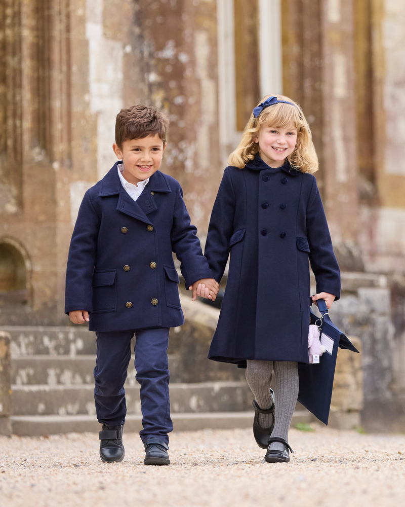 Classic Coat in Navy