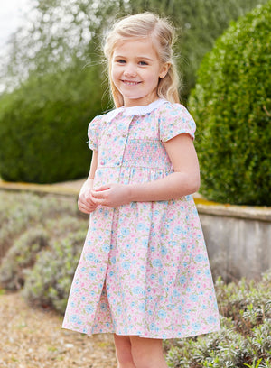Confiture Dress Alice Floral Smocked Dress