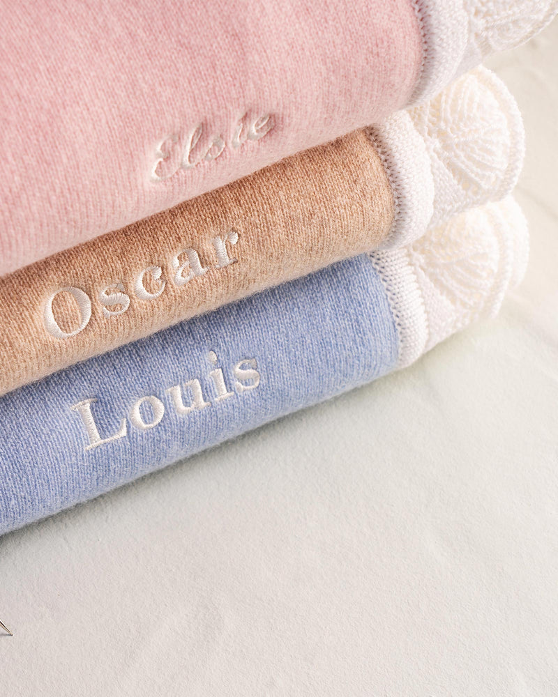 Cashmere Blanket in Pink