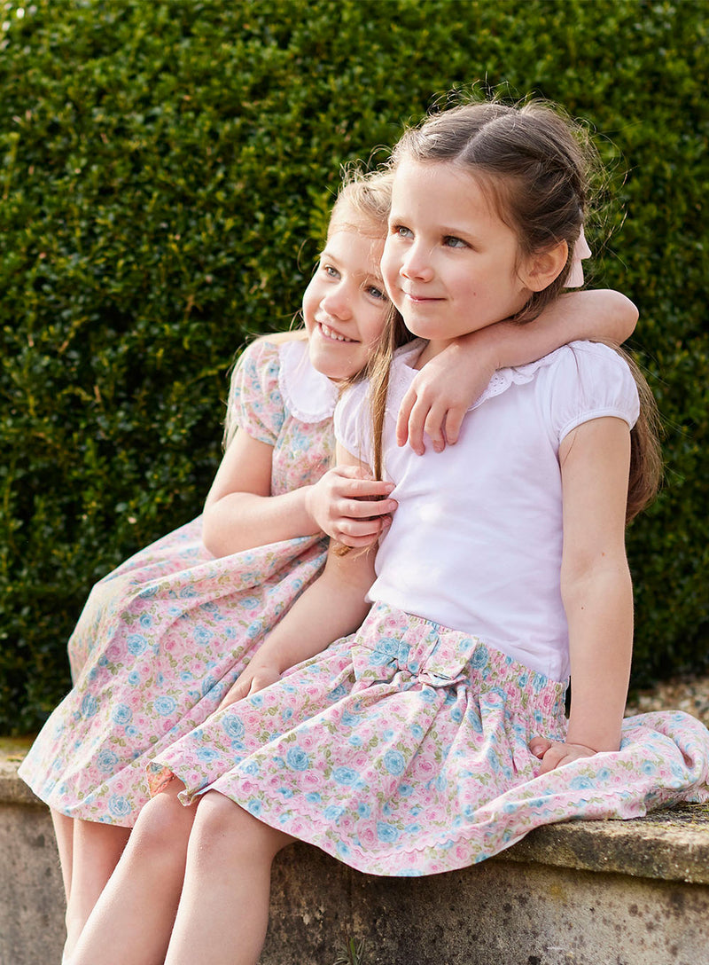 Bow Skirt in Alice Floral