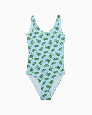 Women's Swimsuit in Turtle
