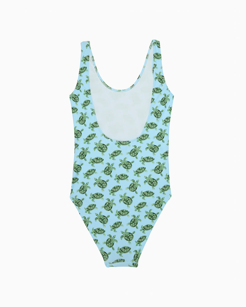 Women's Swimsuit in Turtle