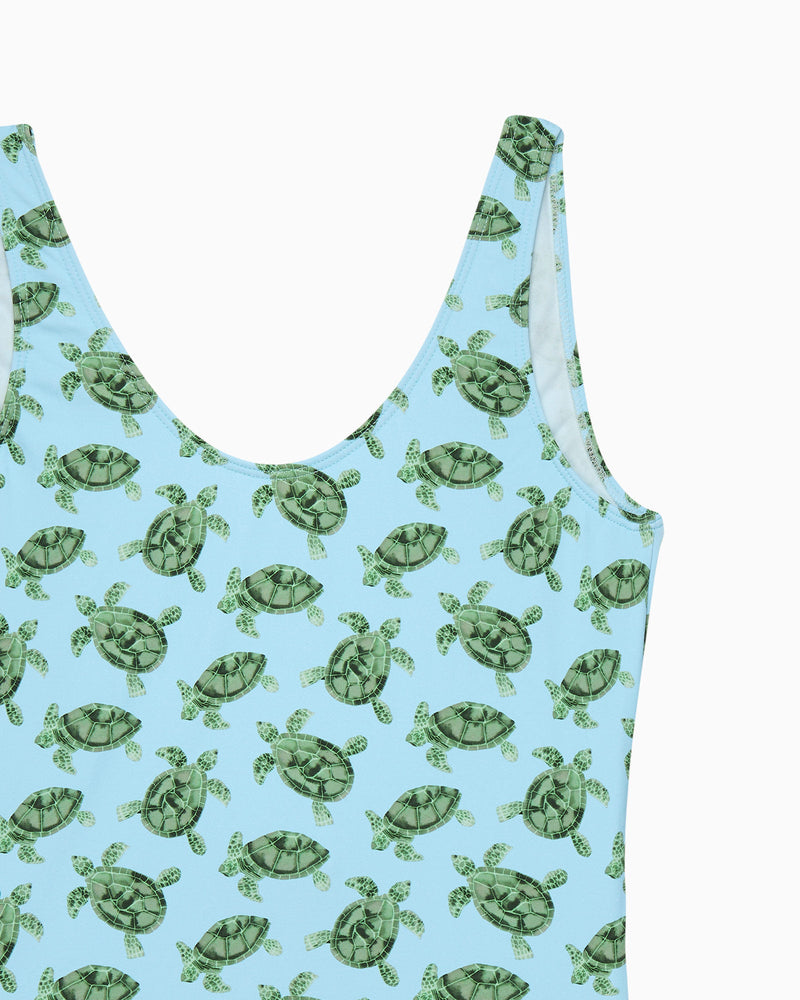 Women's Swimsuit in Turtle