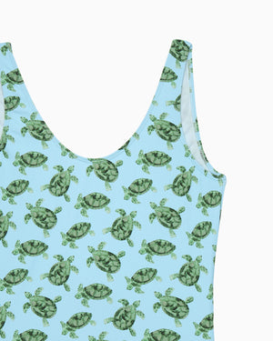 Women's Swimsuit in Turtle