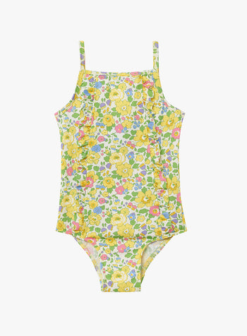 Frill Swimsuit in Yellow Betsy