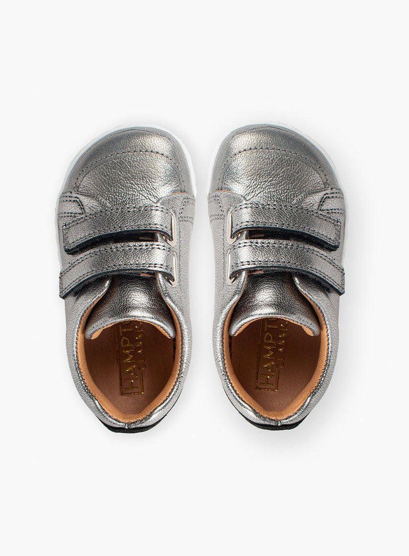 Bobux Trainers My First Hampton Classics Frankie Trainers in Silver