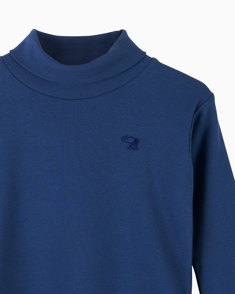 Unisex Classic Turtle Neck in Navy