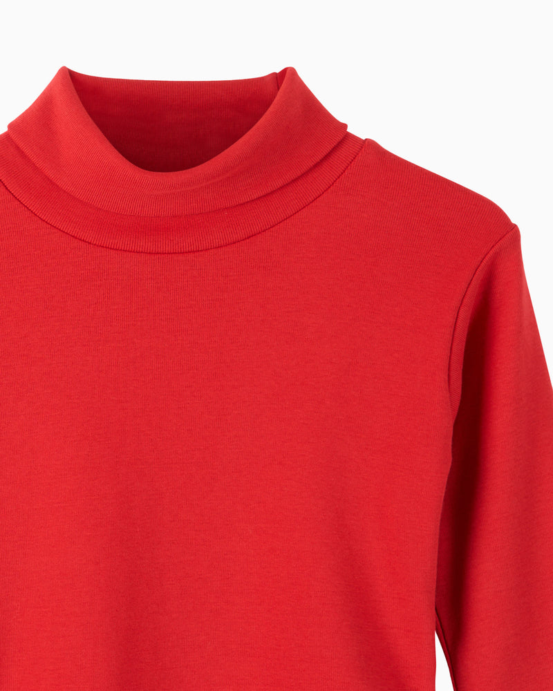 Unisex Classic Turtle Neck in Red