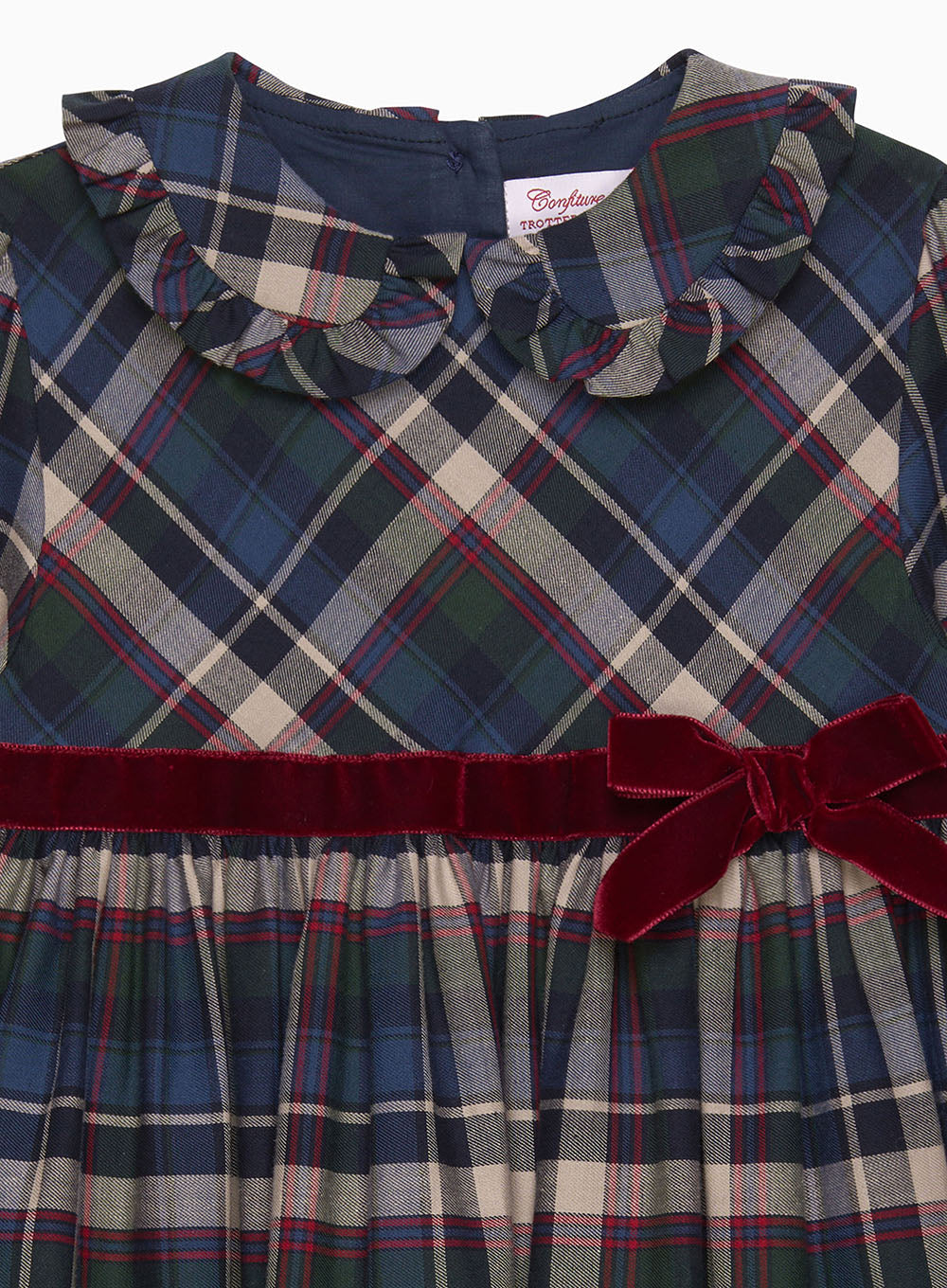 Confiture Dress Bonnie Tartan Dress