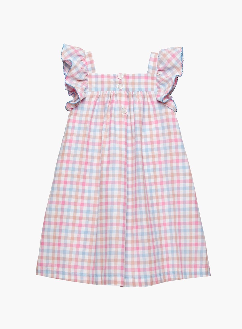 Confiture Dress Greta Frilly Gingham Dress