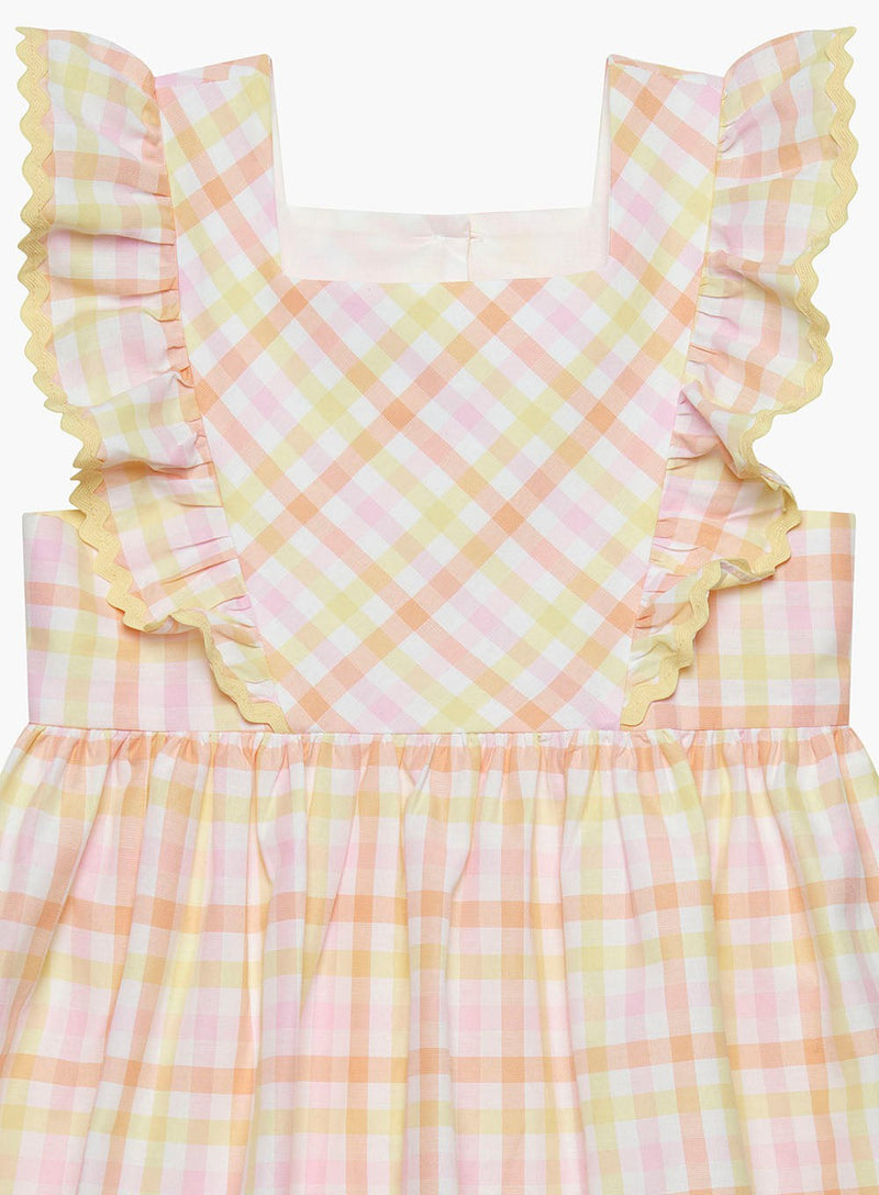 Confiture Dress Greta Ric Rac Gingham Dress