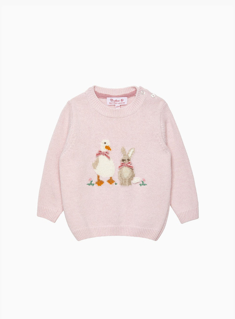 Confiture Jumper Baby Duck & Bunny Jumper