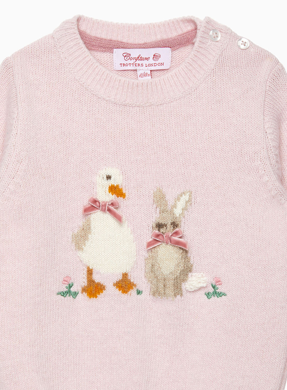Confiture Jumper Baby Duck & Bunny Jumper