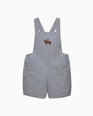 Baby Alexander Bib Shorts in Navy Stripe Guardsman