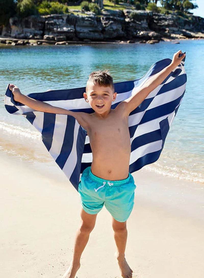 Dock & Bay Towel Dock & Bay Microfibre Beach Towel in Whitsunday Blue