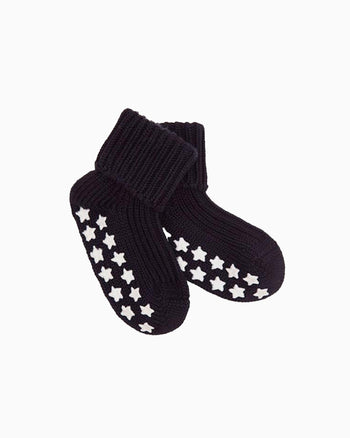 Baby Catspads Slipper Socks in Navy
