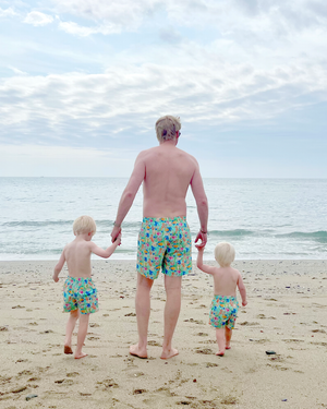 Boys Swimshorts in Tropical