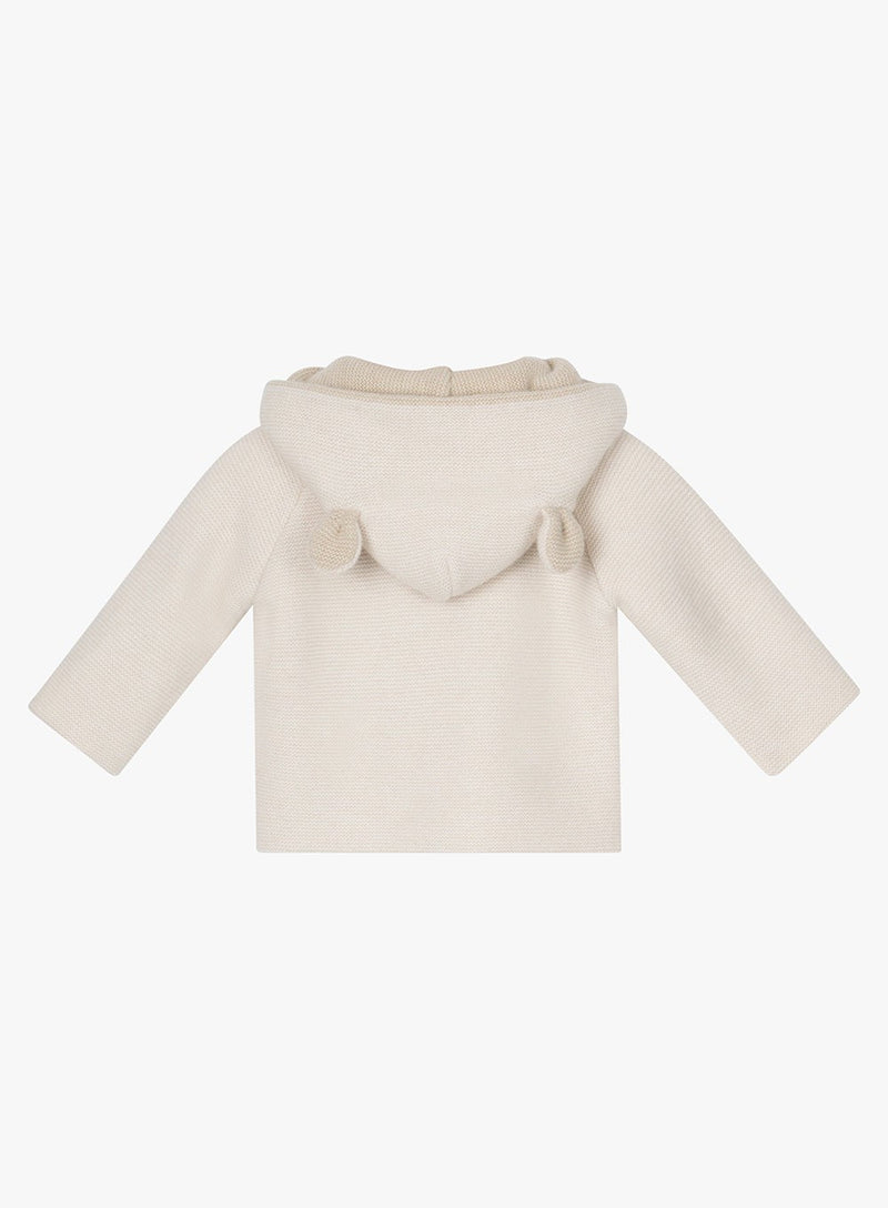 Lapinou Coat Little Teddy Coat in Off White