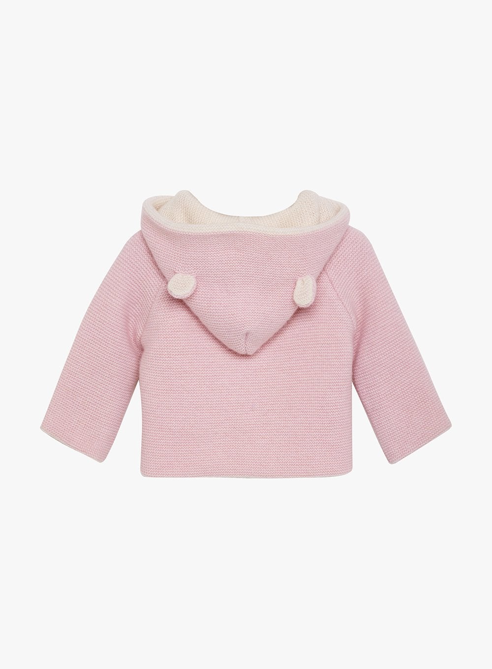 Lapinou Coat Little Teddy Coat in Pale Pink