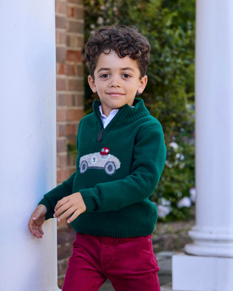 Henry Car Half Zip Sweater