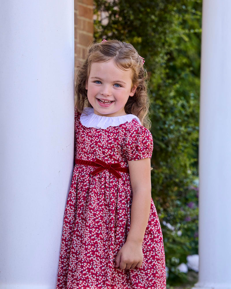 Red Mitsi Valeria Dress
