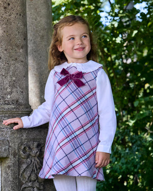 Eleanor Check Pinafore