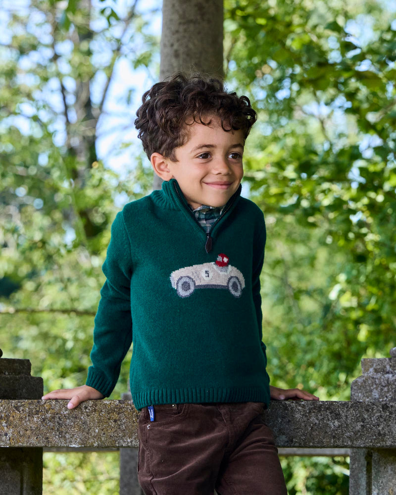 Henry Car Half Zip Sweater