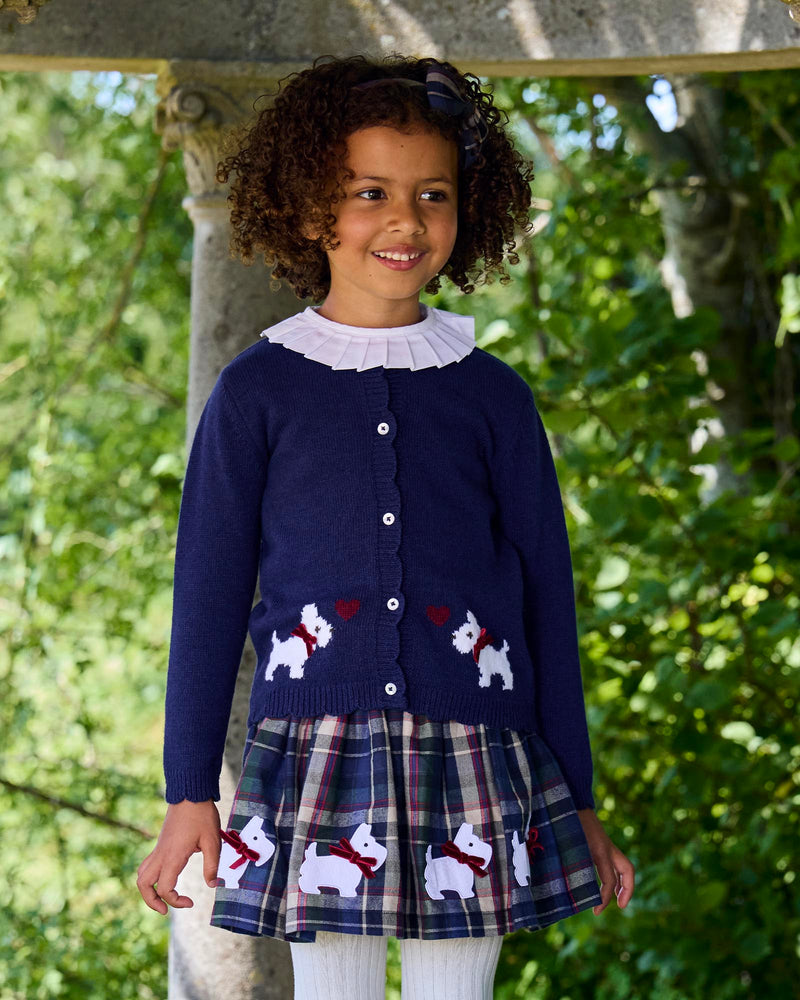 Bonnie Scottie Bow Skirt