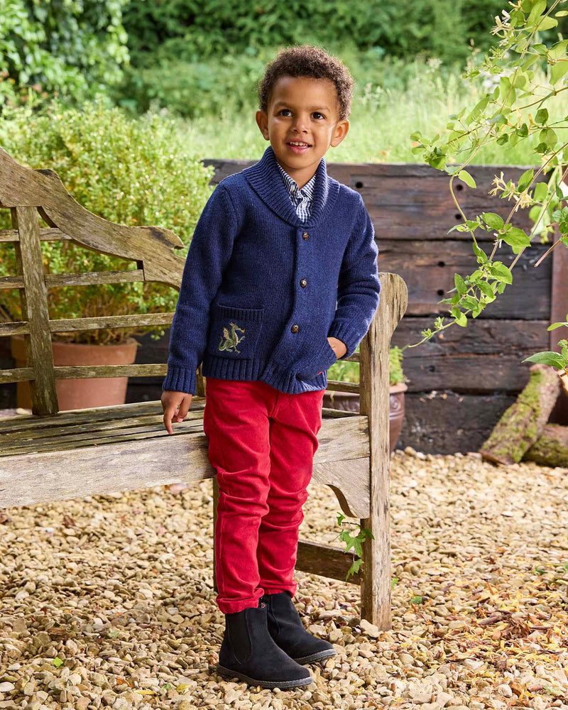 Knight & Dragon Shawl Cardigan