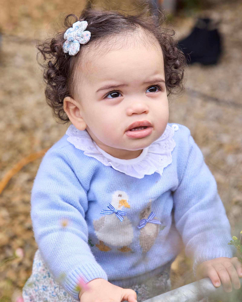 Baby Duck & Bunny Sweater