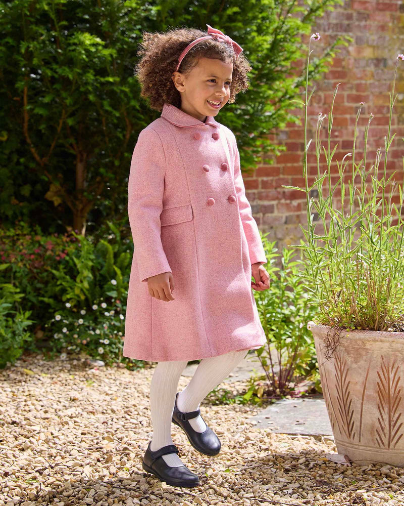Classic Coat in Pale Pink