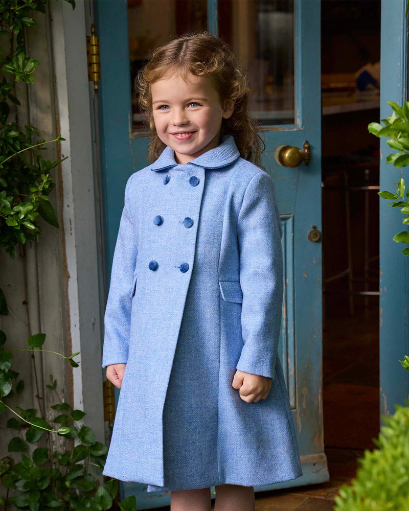 Classic Coat in Pale Blue