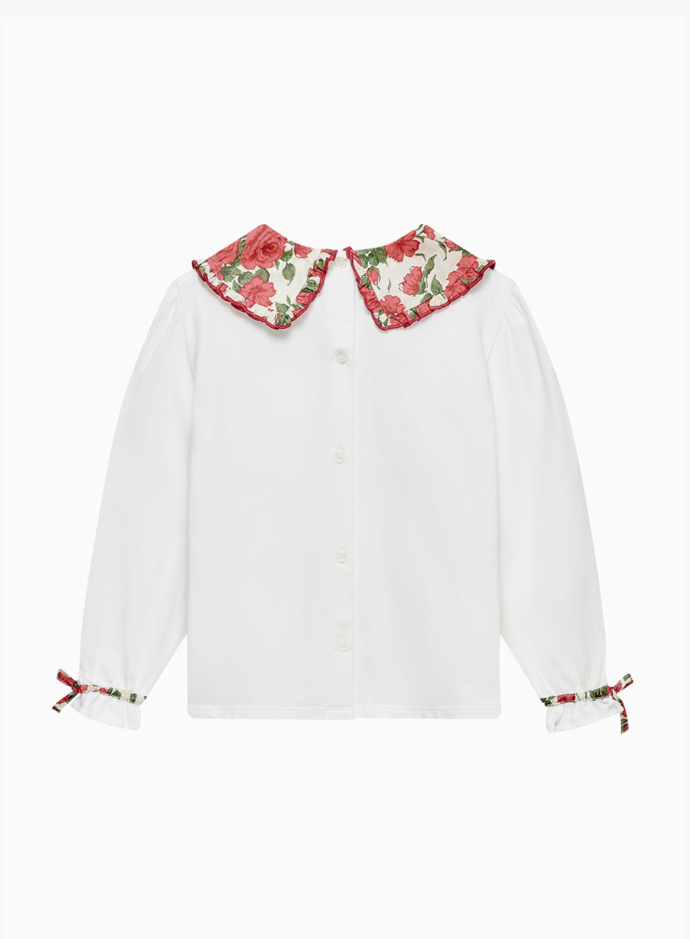 Lily Rose Top Pie Crust Jersey Top in Carline