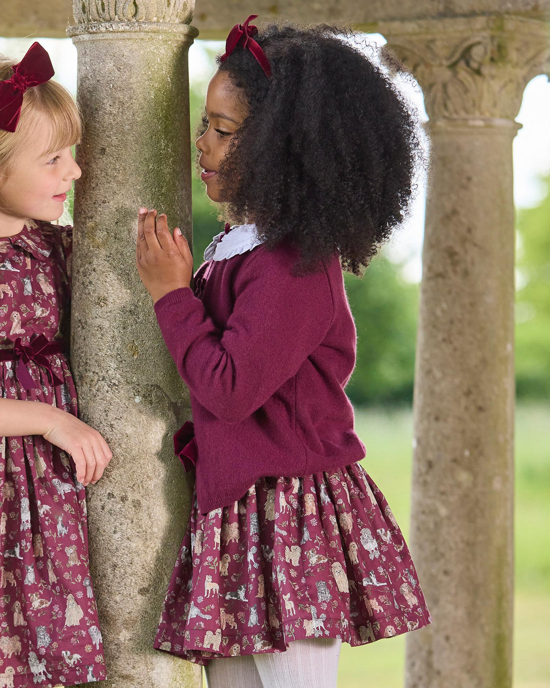 Lily Rose Skirt Bow Skirt in Mal Pals