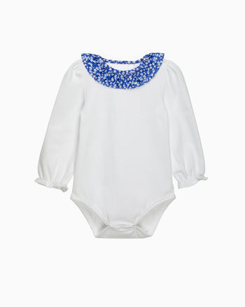 Baby Long Sleeved Willow Body in Blue Mitsi Valeria