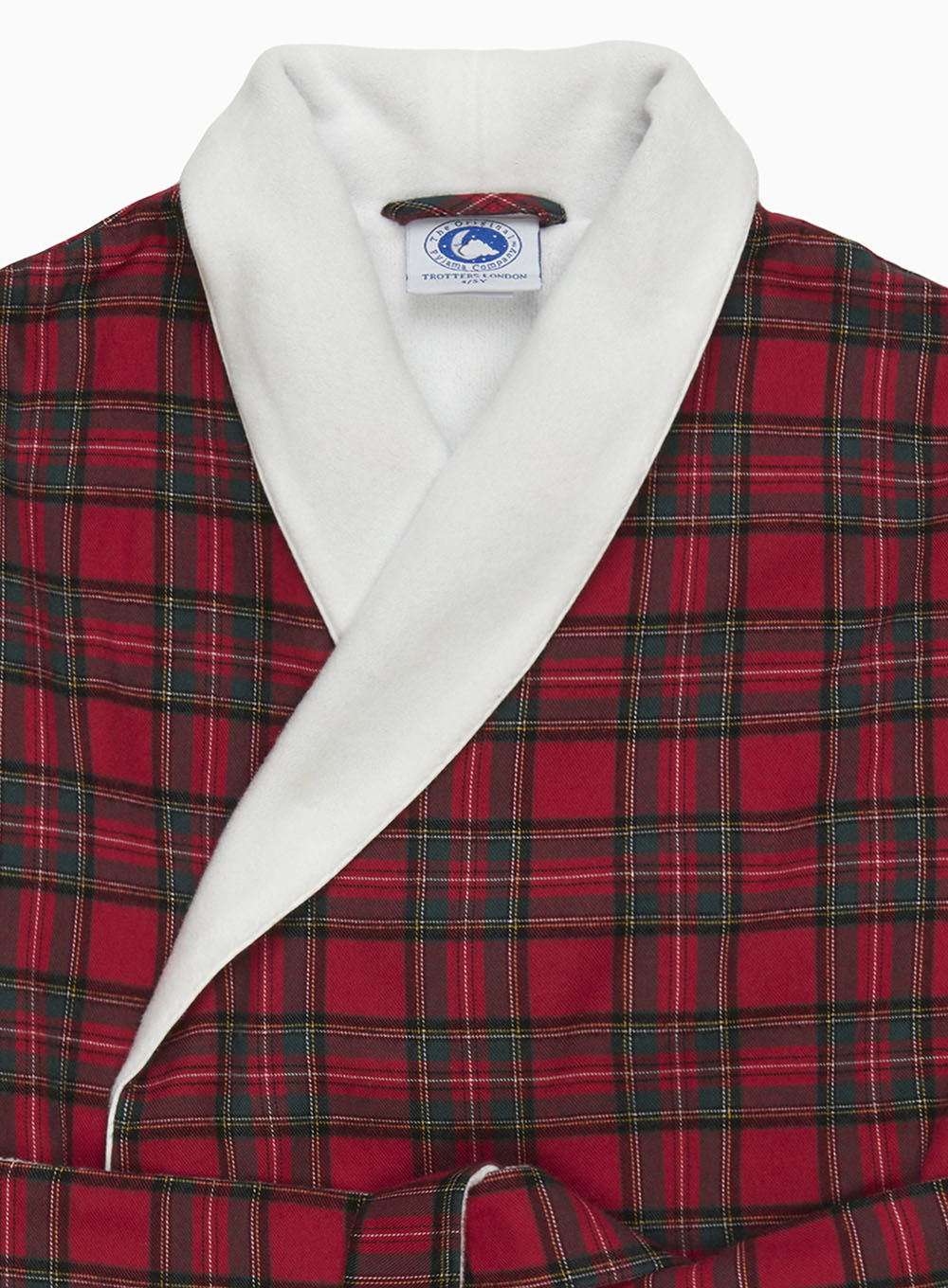 Original Pajama Company Bathrobe Cozy Tartan Bathrobe