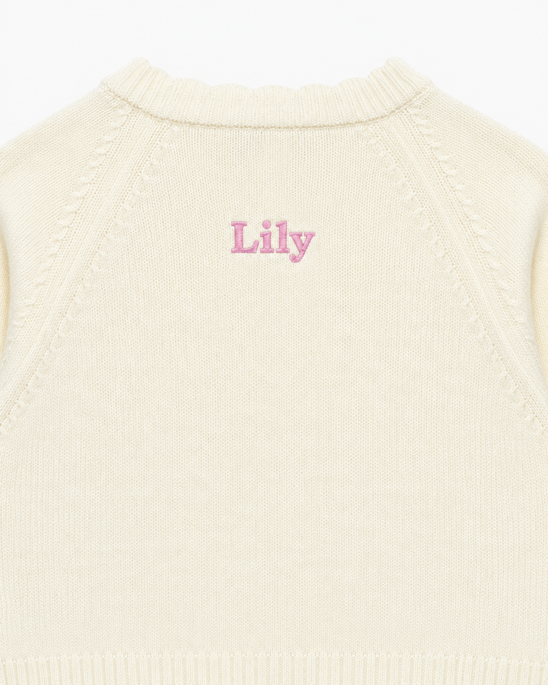 Baby Betsy Ann Heart Cardigan