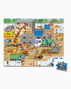 Construction Site Puzzle 36 Pieces