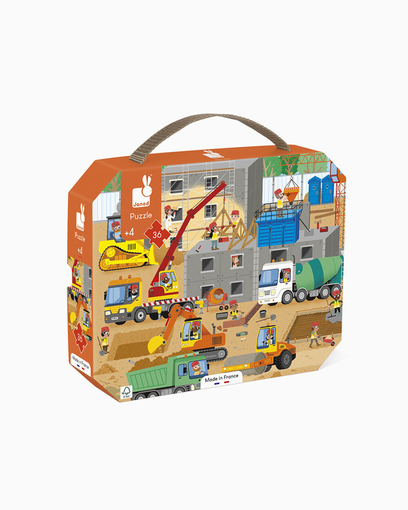 Construction Site Puzzle 36 Pieces