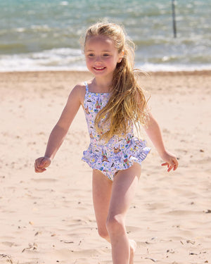 London Peplum Swimsuit