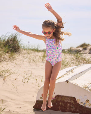 Frill Swimsuit in Mrs Stonley